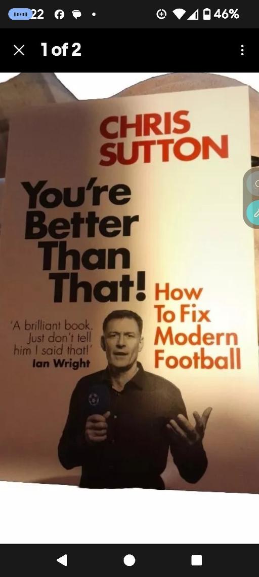 Buy & Sell Telford Telford and Wrekin - Photos for PRELOVED BOOK- OPINIONS ON FOOTBALL
