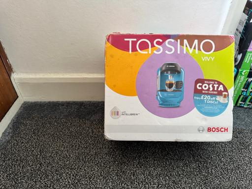 Buy & Sell St Mary Cray South East London - Photos for Limited Edition Duck Egg Blue Tassimo Machine