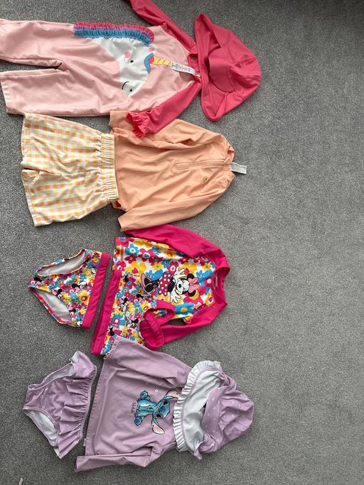 Buy & Sell Willenhall Walsall - Photos for Toddler girl sunsafe swimsuits 18-24months £2