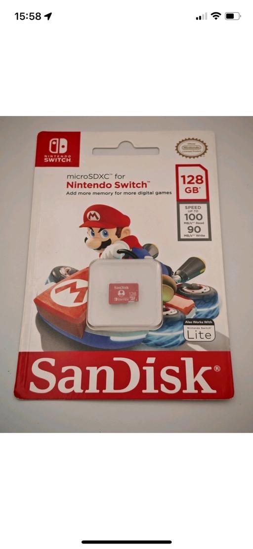 Buy & Sell Small Heath Birmingham - Photos for 128gb SD card for Nintendo Switch official
