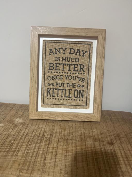 Buy & Sell South Yorkshire Doncaster - Photos for Wood kitchen frame words (so true)