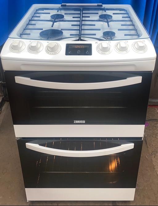 Buy & Sell Hockley Birmingham - Photos for Zanussi ZCG43200WA 55cm Double Oven Gas Cooke
