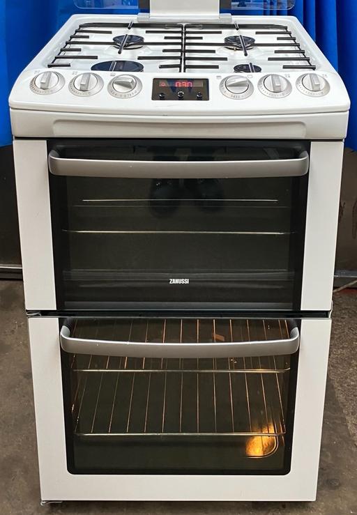 Buy & Sell Hockley Birmingham - Photos for Zanussi ZCG664GWC 60cm Double Oven Gas Cooker