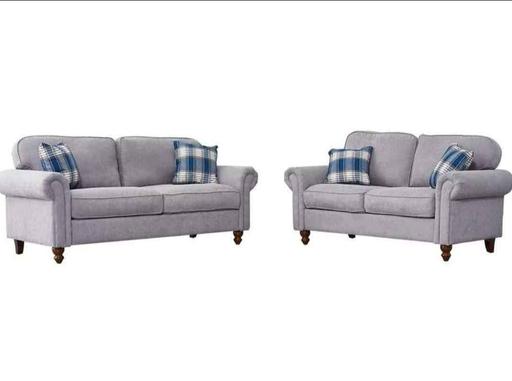 Buy & Sell New Shires Industrial Estate Birmingham - Photos for 2x 3 Seater Sofa Couch Settee Fabric Sofa Liv