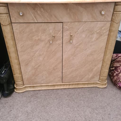Buy & Sell Walworth South East London - Photos for Elizabeth Italian Walnut Radica 2 Door Sidebo