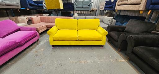 Buy & Sell Cheslyn Hay South Staffordshire - Photos for Yellow DFS Joules Cambridge 3-Seater Sofa