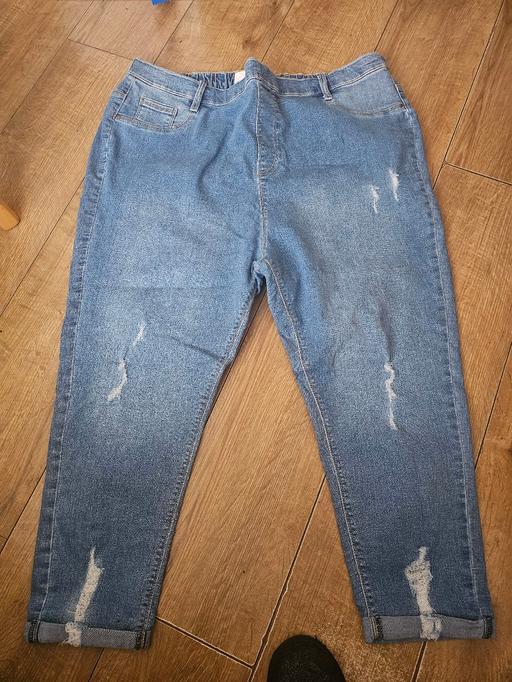 Buy & Sell Pensnett Dudley - Photos for YOURS STRETCH RIPPED JEGGINGS SZ 24