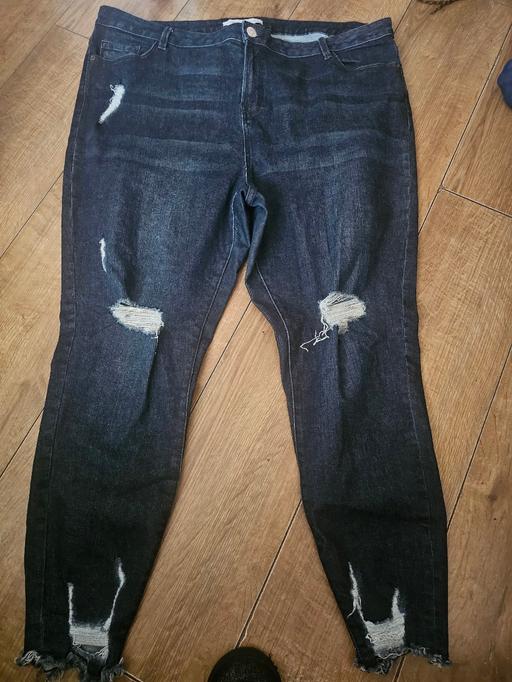 Buy & Sell Pensnett Dudley - Photos for GEORGE SKINNY RIPPED STRETCH JEANS SZ 22