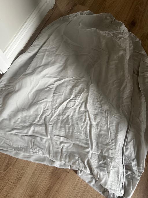 Buy & Sell South Yorkshire Doncaster - Photos for Grey double fitted bottom sheet