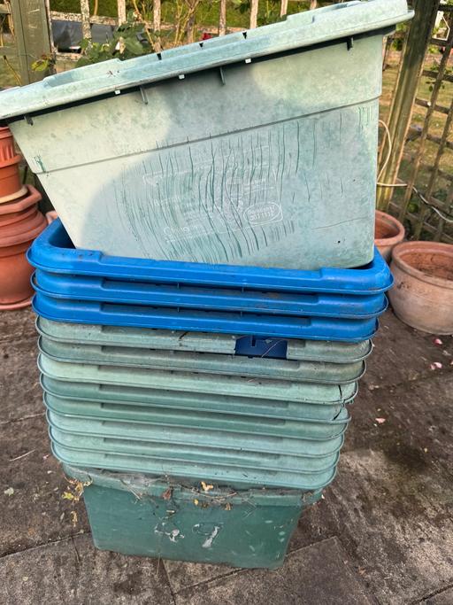 Buy & Sell Hamstead Industrial Estate Birmingham - Photos for Large Garden- 13 plastic boxes