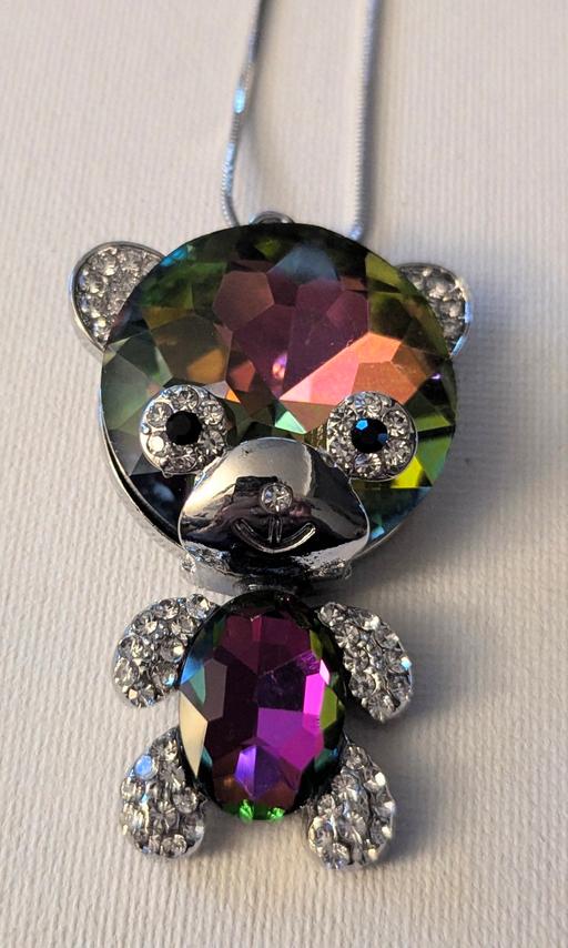 Buy & Sell Georgetown Blaenau Gwent - Photos for TJC large multicolour Austrian crystal teddy