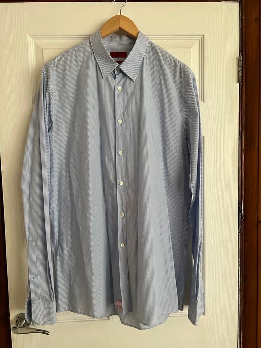 Buy & Sell Surbiton Kingston upon Thames - Photos for Men’s genuine Hugo Boss striped shirt