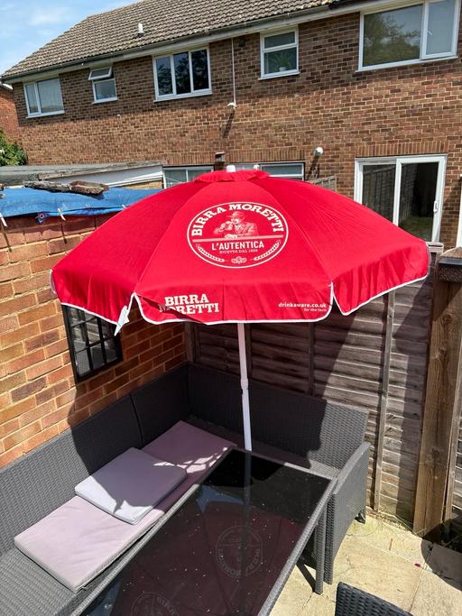 Buy & Sell East Malling Tonbridge and Malling - Photos for Birra Moretti garden umbrella