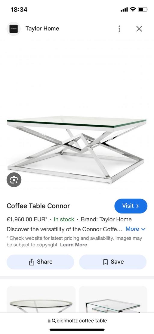 Buy & Sell Woodford East London - Photos for Coffee and console table set