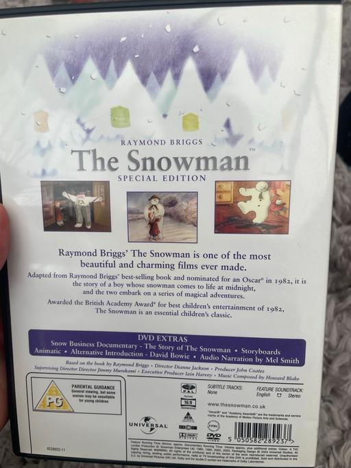 Buy & Sell Cwmfelinfach Caerphilly - Wales - Photos for The snowman dvd