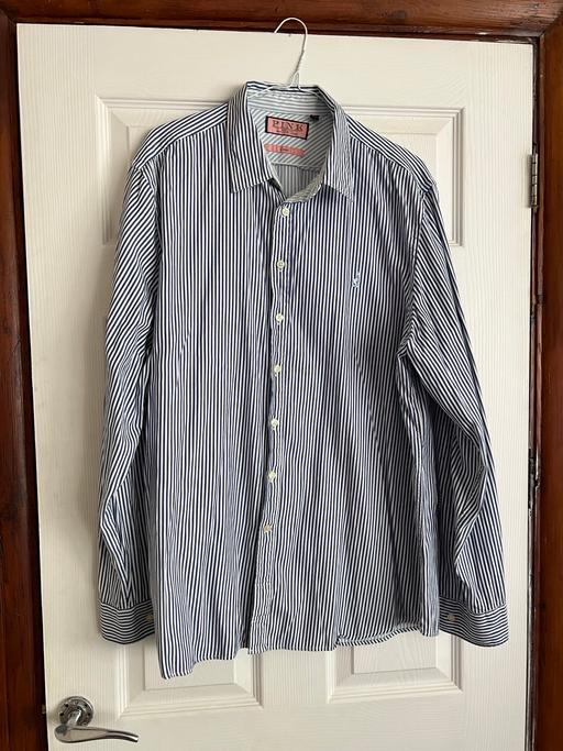 Buy & Sell Surbiton Kingston upon Thames - Photos for Mens Thomas Pink XXL Striped Shirt