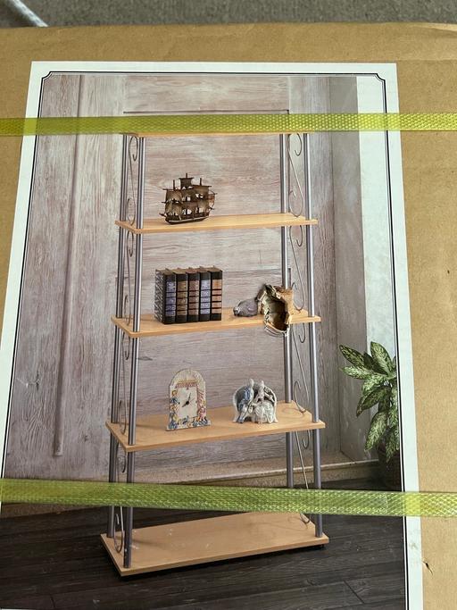 Buy & Sell Surbiton Kingston upon Thames - Photos for Brand new Argos beech & silver shelf unit