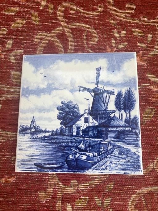 Buy & Sell Kidbrooke South East London - Photos for Vintage blue delft bluew windmill boat house