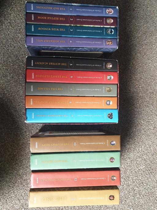 Buy & Sell Longton Stoke-on-Trent - Photos for A series of unfortunate events books