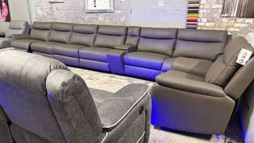 Buy & Sell Little Lever Bolton - Photos for Giant recliner sofa with recliner armchair
