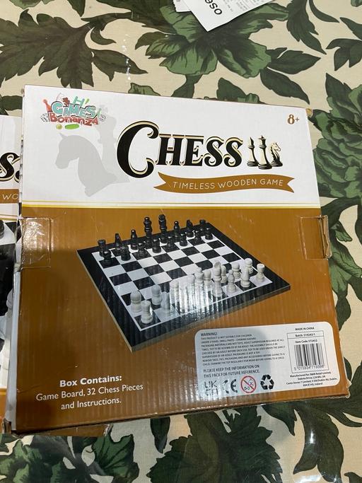 Buy & Sell Small Heath Birmingham - Photos for 2 x wooden chess set boxed