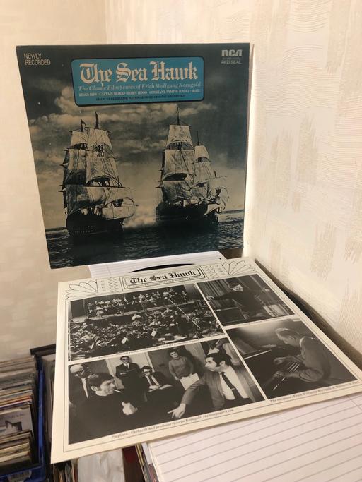 Buy & Sell Bamber Bridge South Ribble - Photos for The Sea Hawk - Soundtrack - Vinyl Record LP
