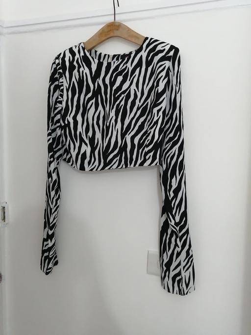 Buy & Sell West Derby Liverpool - Photos for women's size 12 black & white zebra print top