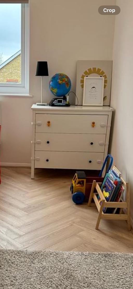 Buy & Sell Old Ford East London - Photos for IKEA white chest of drawer