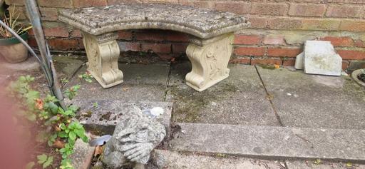 Buy & Sell Northfield Birmingham - Photos for Vintage Stone Garden Seat Bench