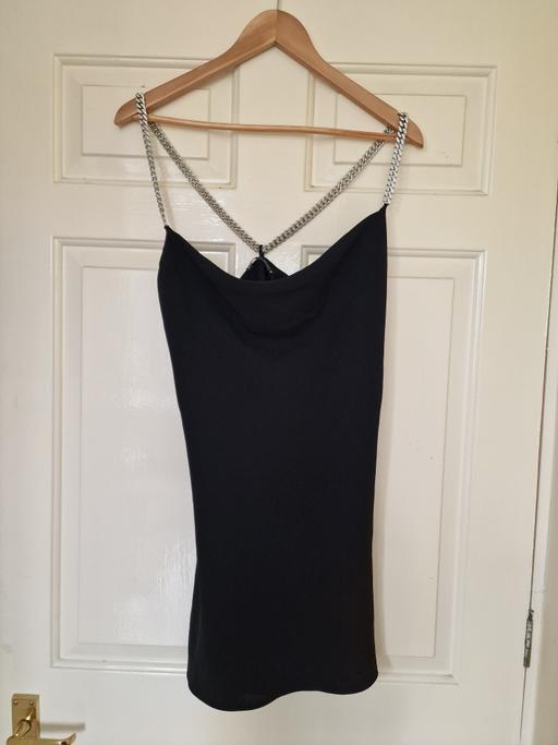 Buy & Sell Grange Park North London - Photos for ZARA Black Chain Strap Mini Dress