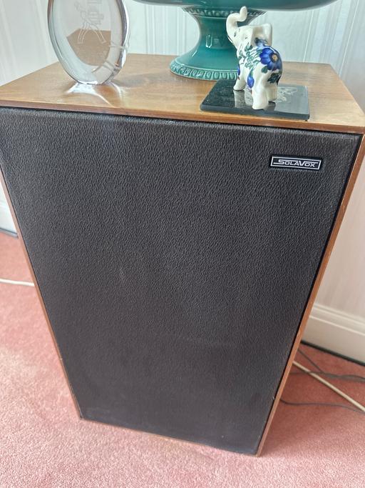 Buy & Sell Hall Green Birmingham - Photos for Vintage audio speakers Solavox