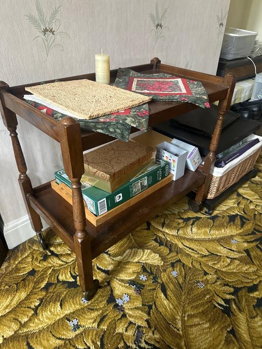 Buy & Sell Hall Green Birmingham - Photos for Wooden tea hostess trolley