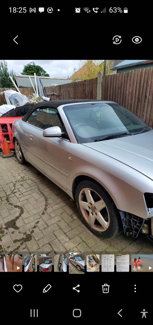 Vehicles Edenbridge Sevenoaks - Photos for audi convertible v6 diesel a4