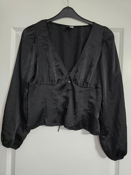 Buy & Sell Oldbury Sandwell - Photos for H&M black blouse 👚 medium