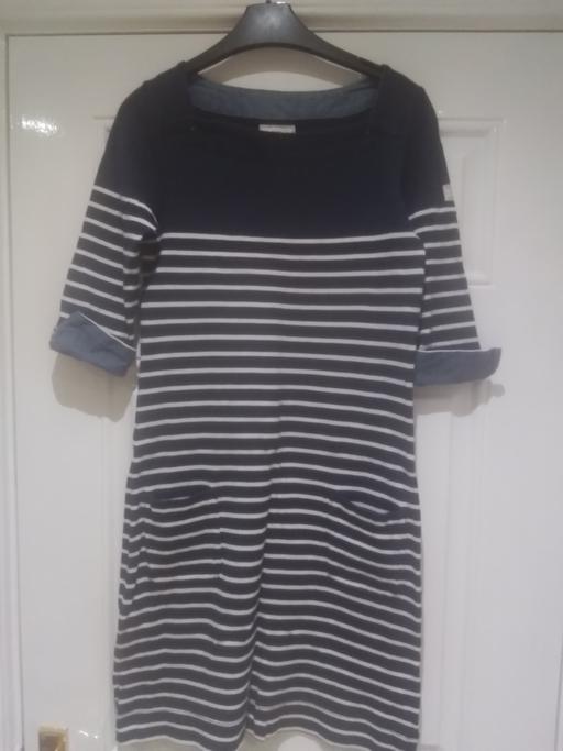 Buy & Sell Streetly Walsall - Photos for JOULES NAV/WHITE STRIPED DRESS