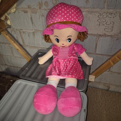 Buy & Sell Walsall Town Centre Walsall - Photos for Big Pink Soft Toy Doll for Girls