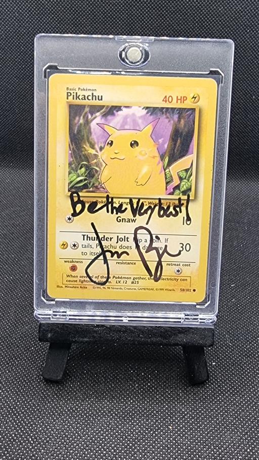 Buy & Sell Goldthorpe Barnsley - Photos for pokemon card signed by jason paige