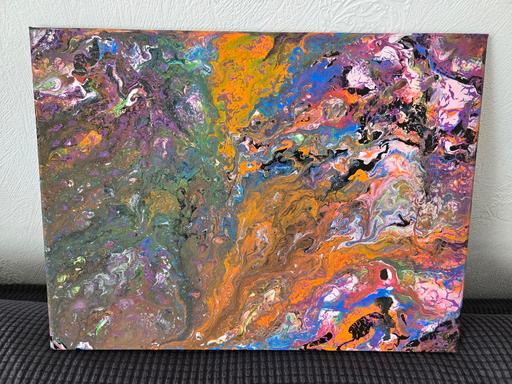Buy & Sell Tividale Sandwell - Photos for Original Abstract acrylic painting Wall Art,.