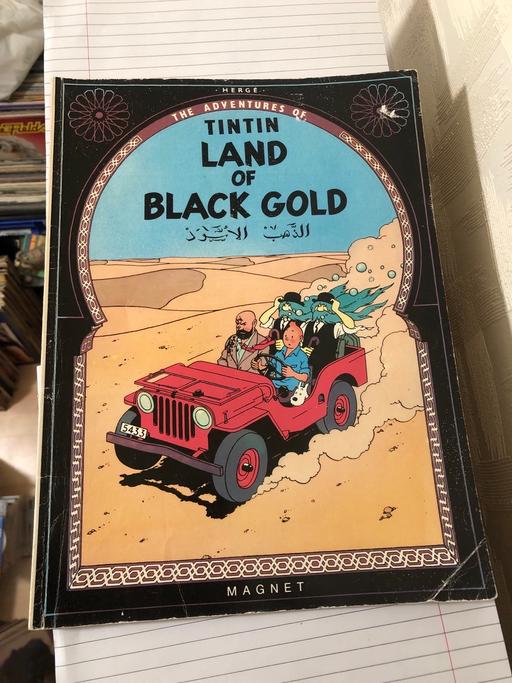 Buy & Sell Bamber Bridge South Ribble - Photos for Tintin - Land of Black Gold - Book/Comic