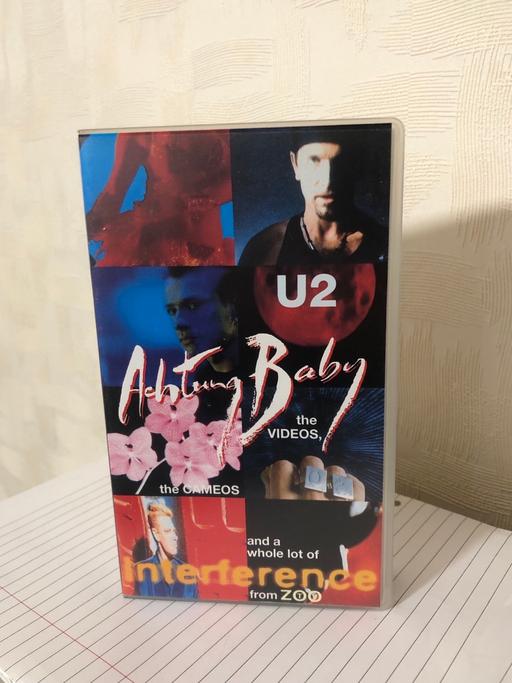 Buy & Sell Farington Moss South Ribble - Photos for U2 - Achtung Baby - VHS Tape