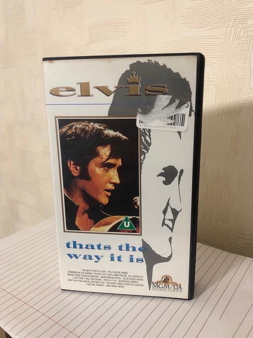 Buy & Sell Farington Moss South Ribble - Photos for Elvis - That’s the way it is - VHS Tape