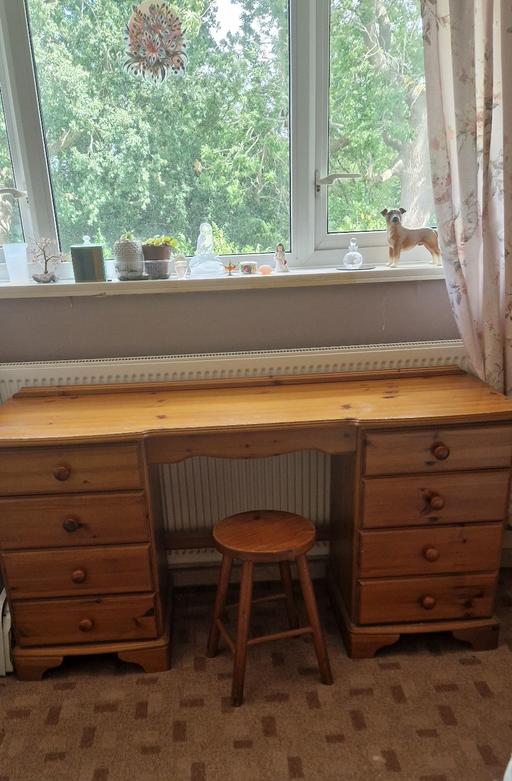 Buy & Sell Woodgate Birmingham - Photos for pine dressing table with stool