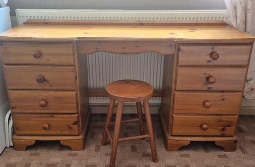 Buy & Sell Woodgate Birmingham - Photos for pine dressing table with stool