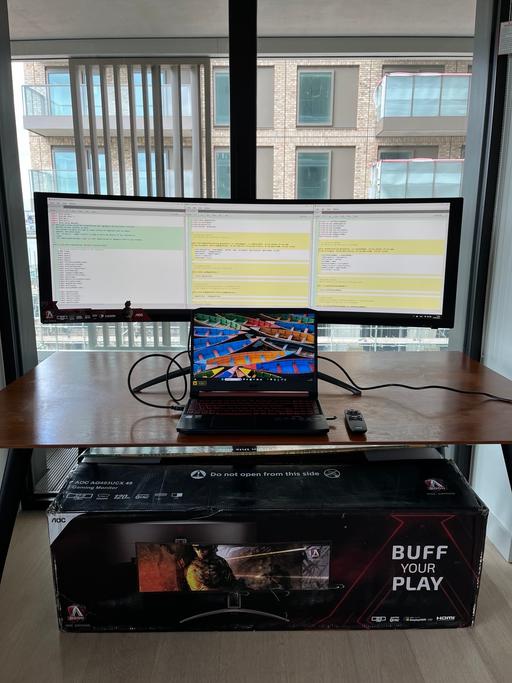 Buy & Sell Commercial Road East London - Photos for AGON Curved Gaming Monitor- 49 inch