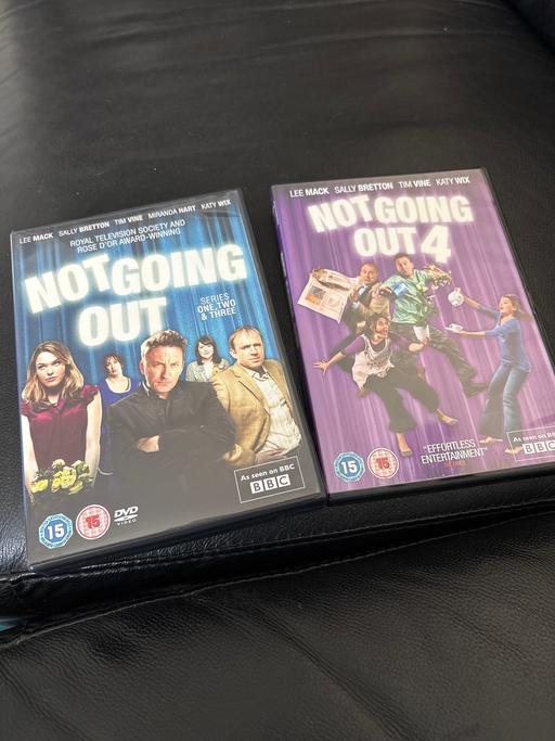 Buy & Sell West Midlands Dudley - Photos for Not going out DVDs series 1-4