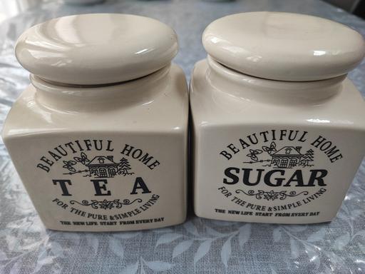 Buy & Sell Savile Town Kirklees - Photos for tea and sugar canister set