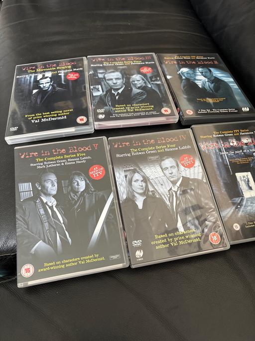 Buy & Sell West Midlands Dudley - Photos for X6 wire in the blood DVDS