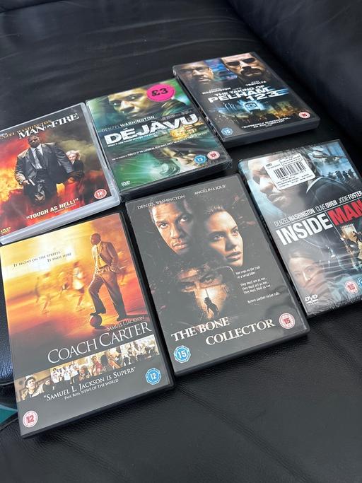 Buy & Sell West Midlands Dudley - Photos for X6 DENZEL WASHINGTON DVDS