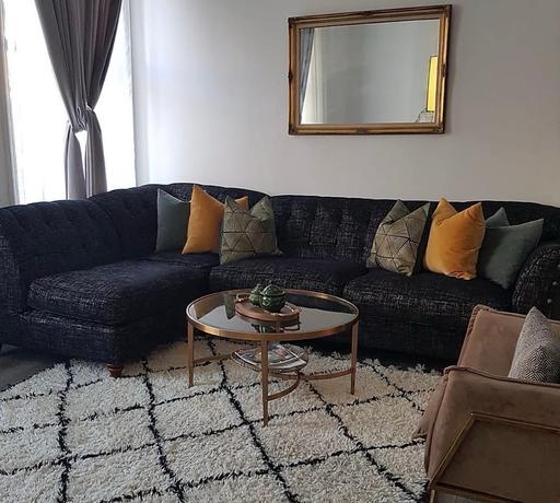 Buy & Sell Queen`s Park North West London - Photos for Emotion GEO LUX Corner Sofa - RRP £1,799