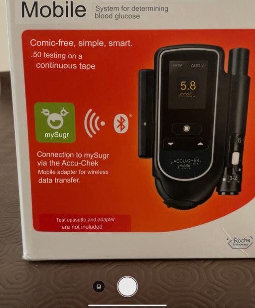 Buy & Sell Tufnell Park North London - Photos for ACCU-CHEK MOBILE MONITOR